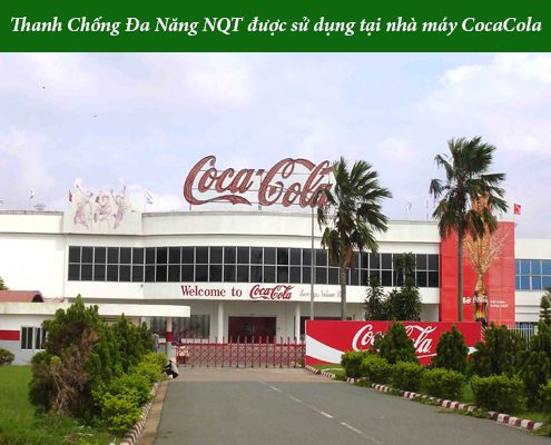 Thanh chống đa năng được tin dùng tại nhà máy Coca Cola